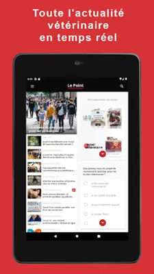 Le Point Vétérinaire.fr android App screenshot 4