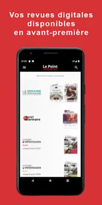 Le Point Vétérinaire.fr android App screenshot 8